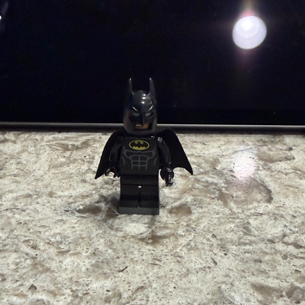 LEGO Batman Minifigure with Baterang